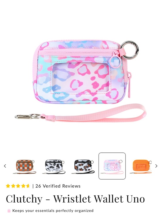 Emmafy Mini Backpack, Bum Bag, Statshy, Clutchy in Candy Leopard Print